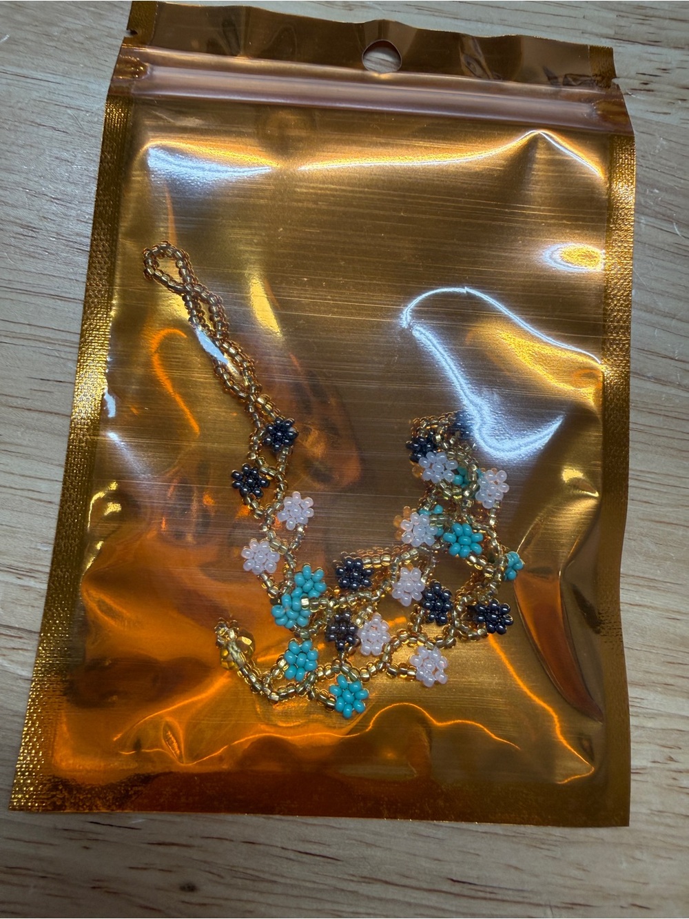 Handmade Mexican beaded bracelet